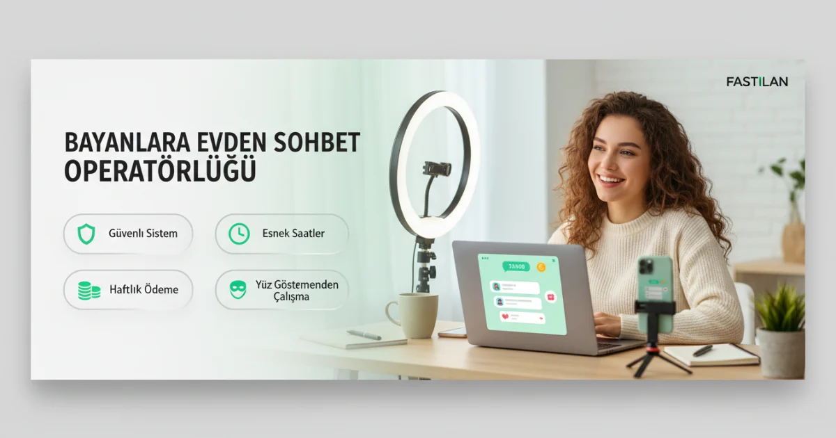 Bayanlara Evden Sohbet Operatörlüğü: Esnek ve Güvenli Dijital İş Modeli