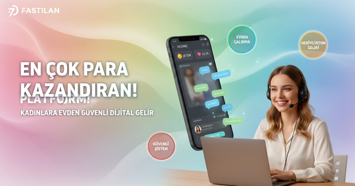 En Çok Para Kazandıran Yayın Platformları: Kadınlara Evden Güvenli Dijital Gelir Yolu