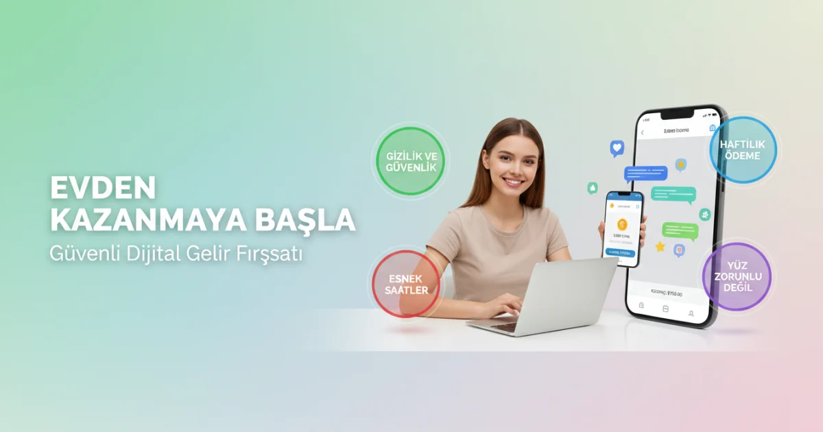 Evden Sohbet Operatörlüğü ile Kızlara Güvenli ve Esnek Dijital Gelir Fırsatı