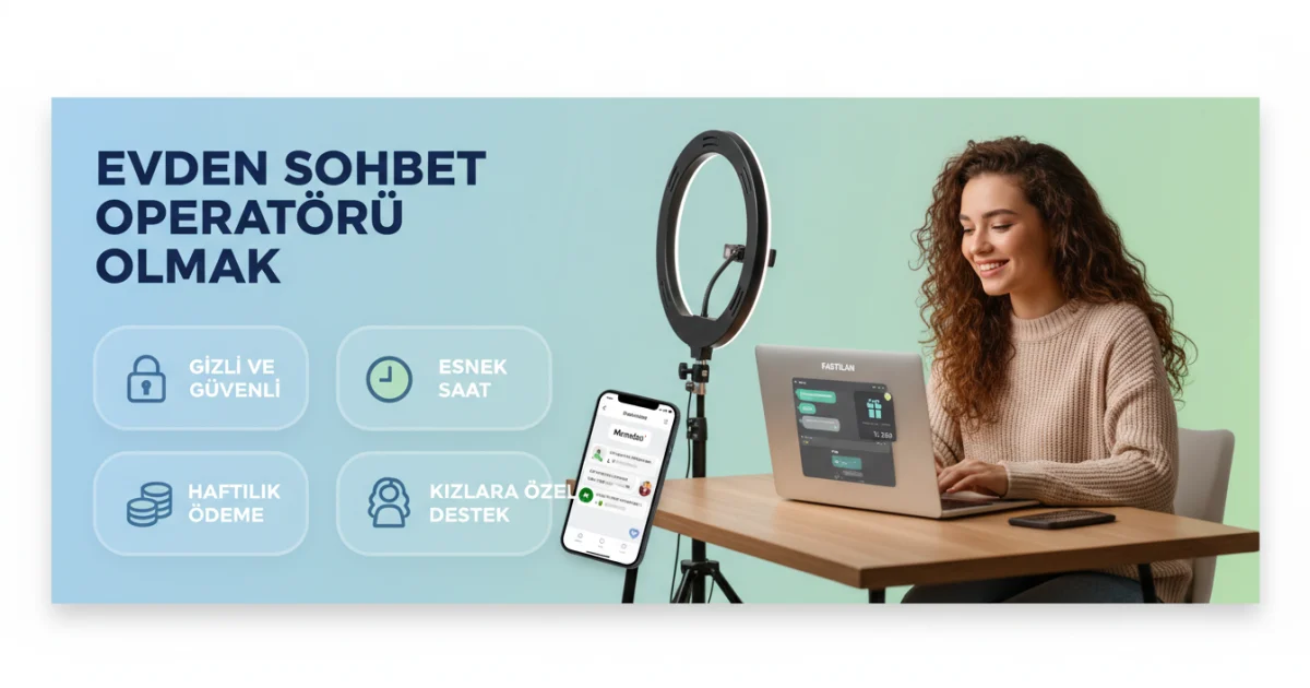 Evden Sohbet Operatörü Olmak: Kadınlara Esnek ve Gizli Dijital İş Fırsatı
