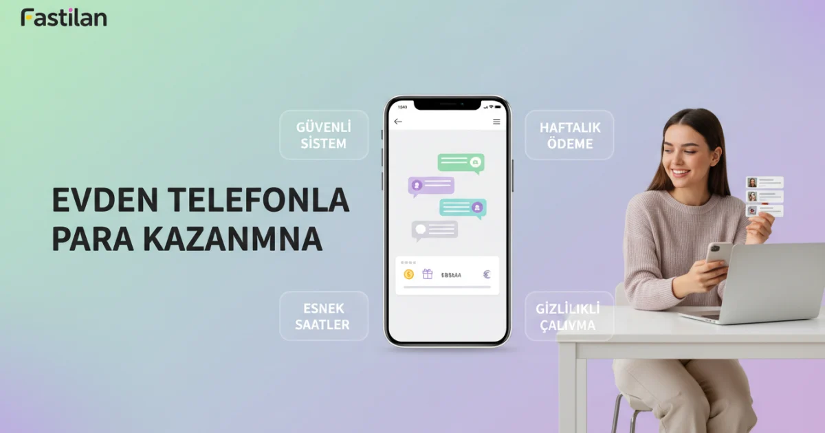 Evden Telefonla Para Kazanma: Kadınlara Güvenli ve Esnek Operatörlük İmkanı
