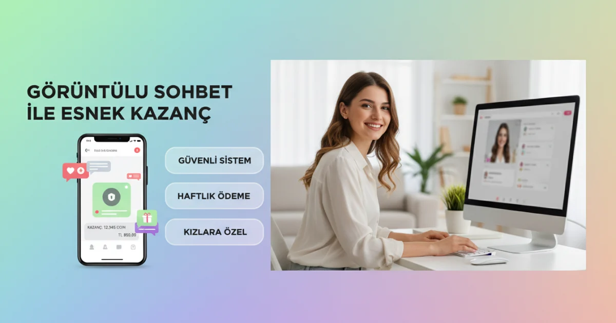 Görüntülü Sohbet Operatörlüğü: Evden Kadınlara Yüz Göstermeden Esnek Kazanç