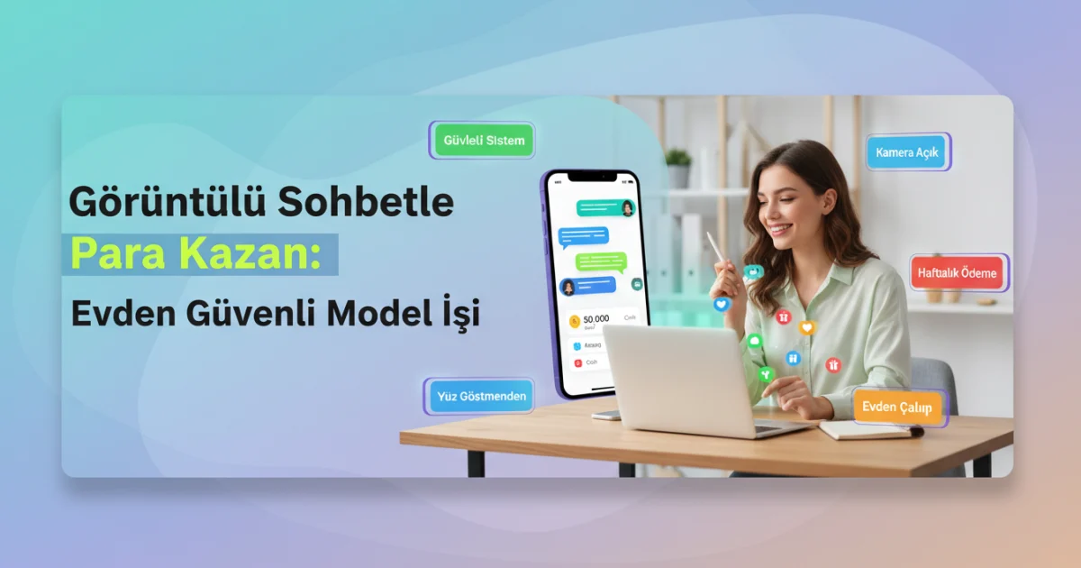 Görüntülü Sohbet Para Kazanma: Kadınlara Evden Yüz Göstermeden Güvenli Model İşi