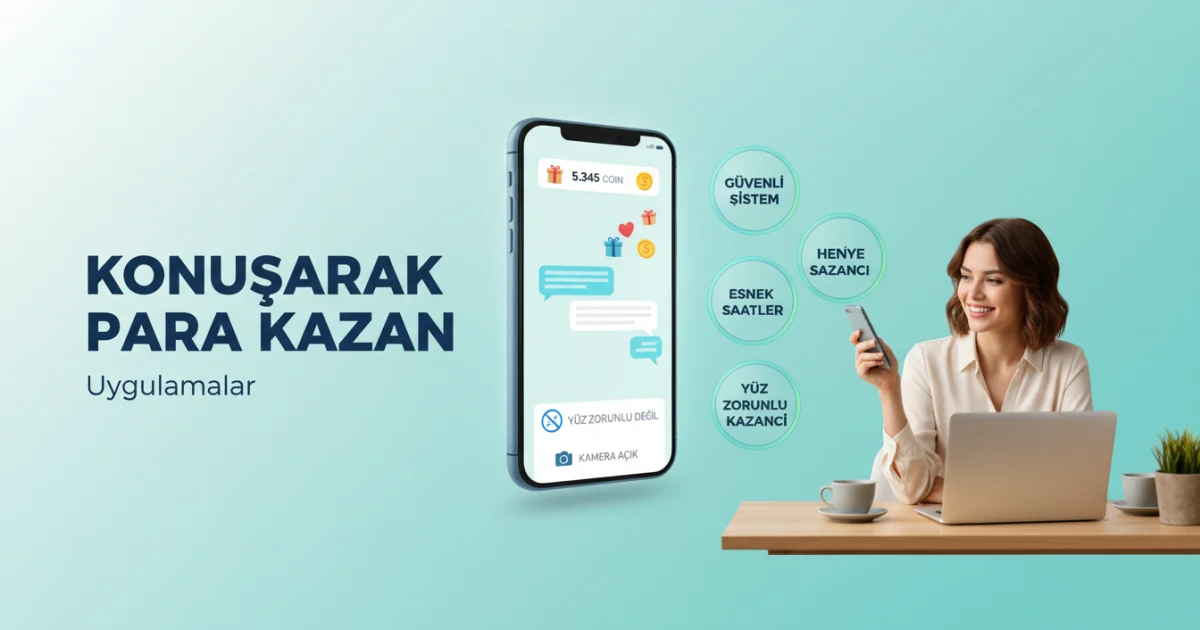 Konuşarak Para Kazanılan Uygulamalar: Evden Kadınlara Rahat ve Güvenli Operatörlük Yolu