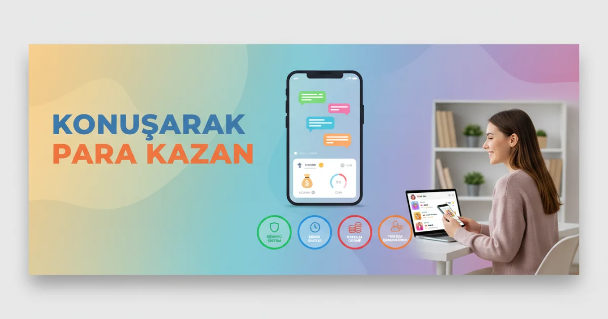 Konuşarak Para Kazanılan Uygulamalar: Kadınlara Evden Dijital Gelir Yolu
