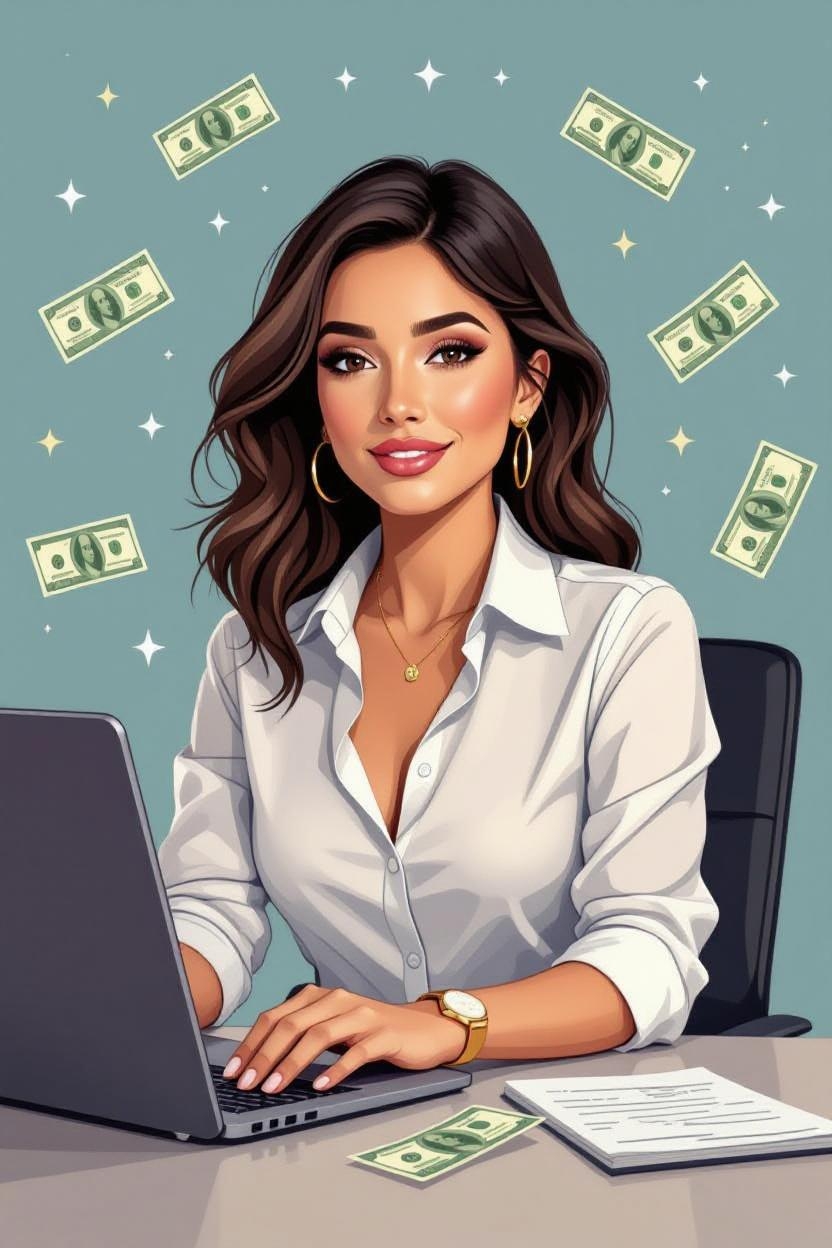 Bayan öğrencilere internet üzerinden iş imkanı