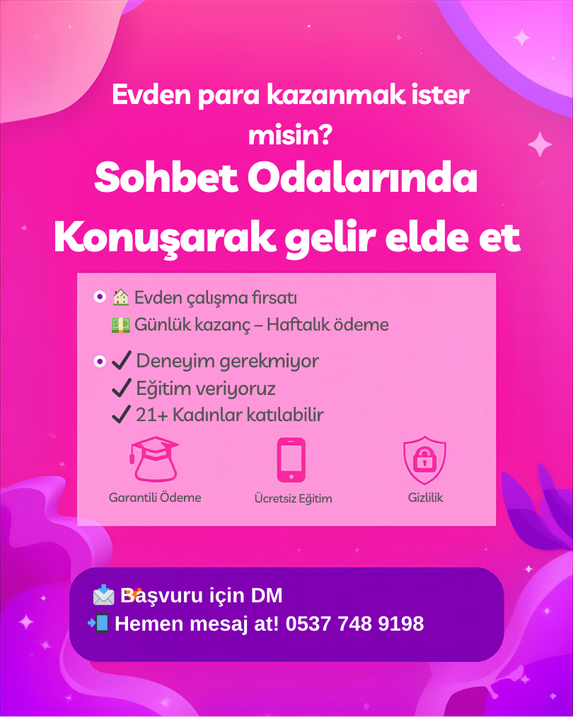 Sohbet Operatörlüğü ek işi: Evden çalışan bayanların tercihi