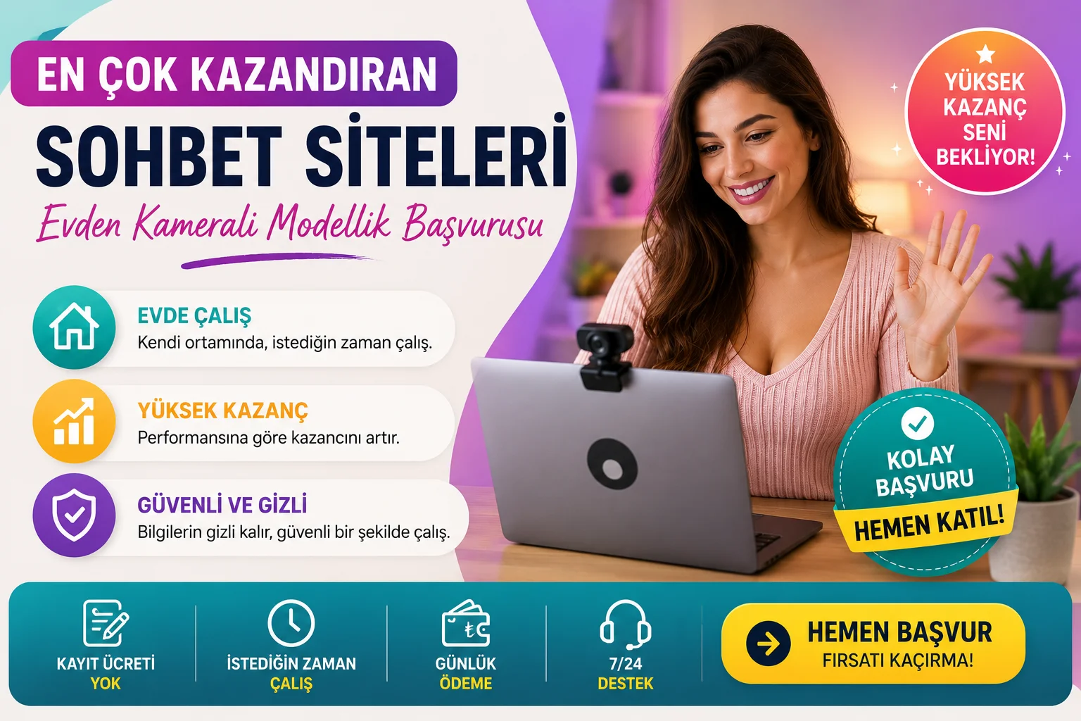 En Çok Kazandıran Sohbet Siteleri | Bayan Modeller Aranıyor