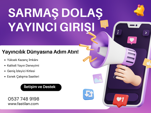 Sarmaş Dolaş Yayıncı Girişi - Eğlencenin ve Kazancın Yeni Adresi!