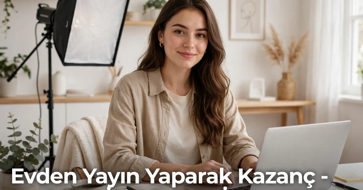 En Çok Para Kazandıran Yayın Platformu: Kadınlara Evden Güvenli Dijital Gelir Yolu