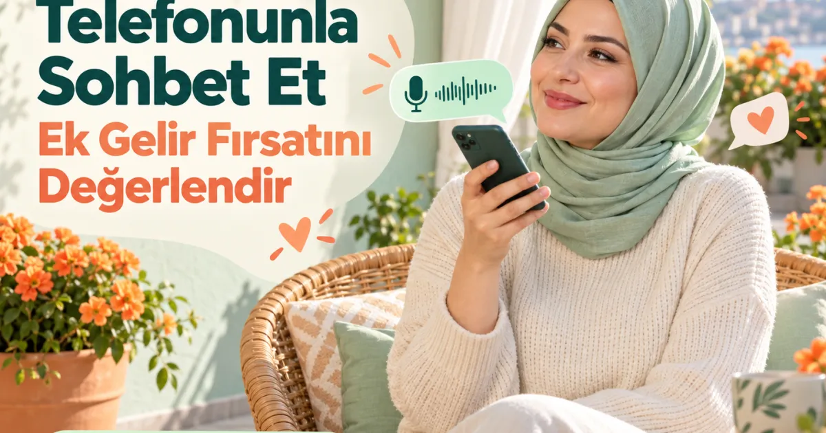 Ev Hanımlarına Evden Çalışma: Yazışarak ve Görüntülü Operatörlükle Dijital Gelir Fırsatı
