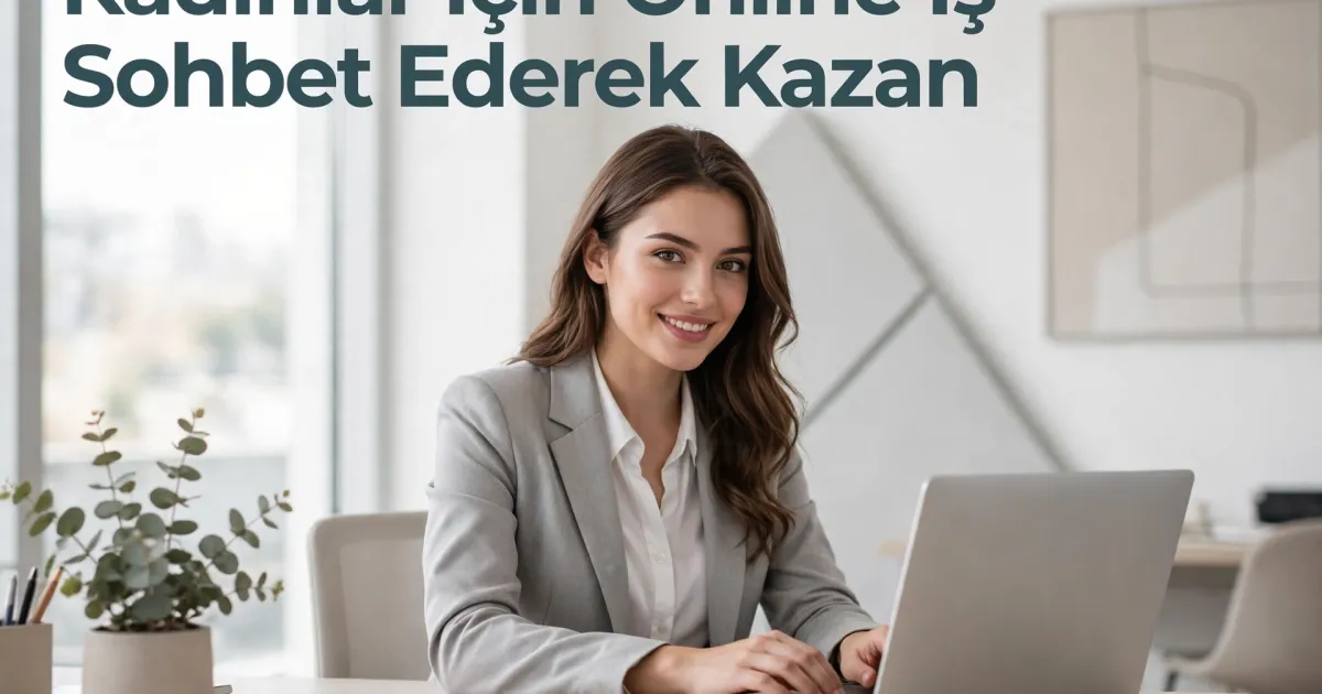 Ev Hanımlarına Evden Ek Gelir: Sohbet ve Yayıncılıkla Rahat Kazanç Fırsatı