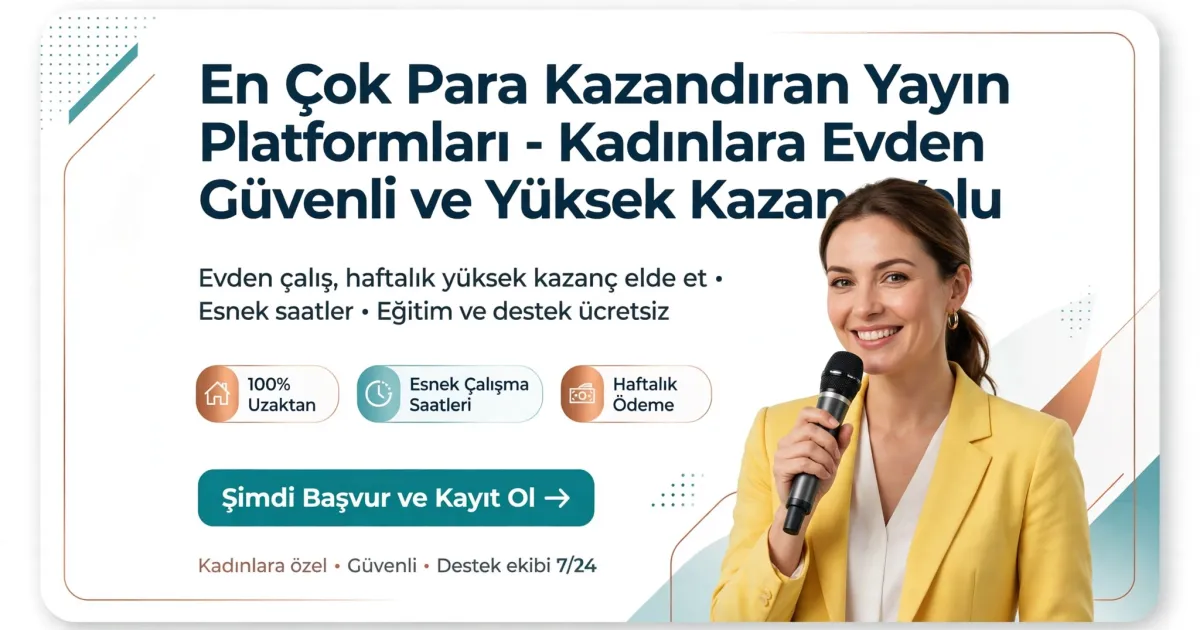Evden Ek İş Kızlara Özel: Kamera Açık Sohbet Modeliyle Haftalık Dijital Gelir