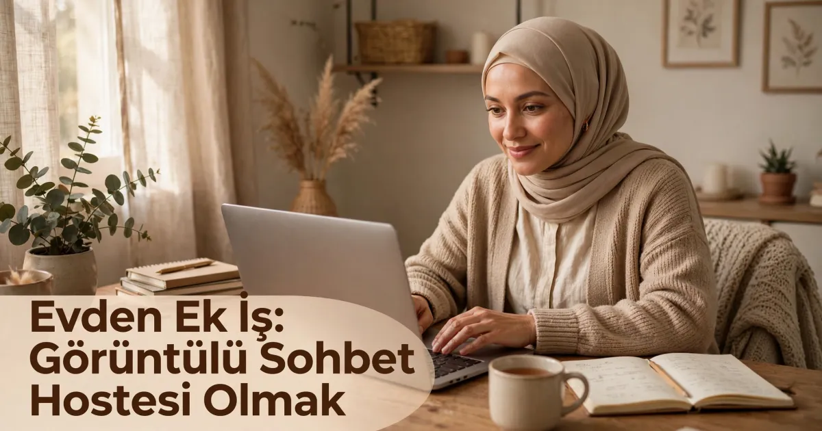 Evden Sohbet Ederek Para Kazanma: Kadınlara Uygun Dijital Çalışma Fırsatları