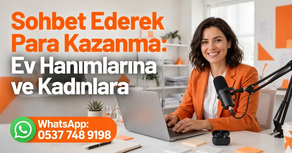 Evden Telefonla Para Kazanma: Kadınlara Uygun Dijital Sohbet Operatörlüğü