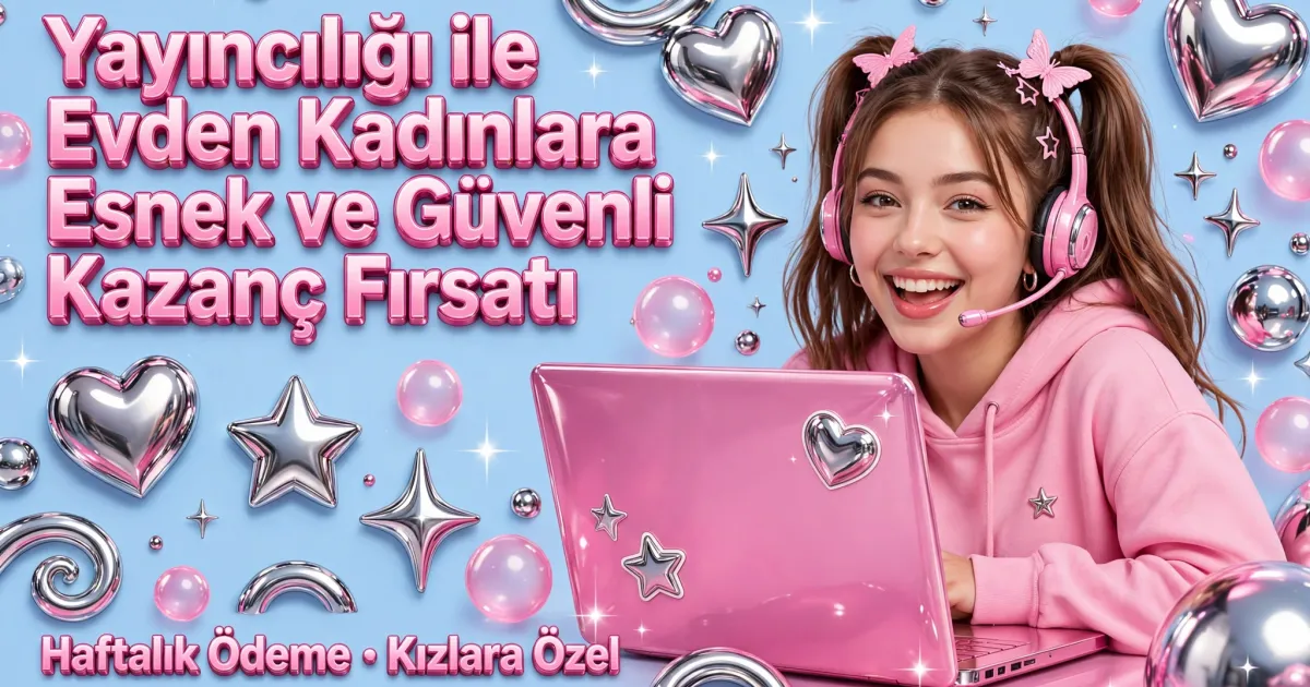 Facecast Yayıncılığı ile Evden Kadınlara Esnek ve Güvenli Kazanç Fırsatı