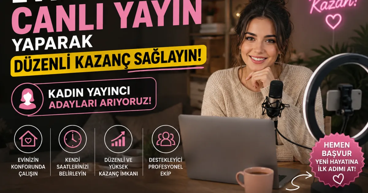 Görüntülü Konuşarak Para Kazanma: Evden Kadınlara Dijital Operatörlük Adımları