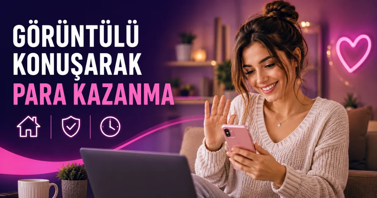 Görüntülü Konuşarak Para Kazanma: Evden Kadınlara Güvenli ve Esnek Çalışma Yolu