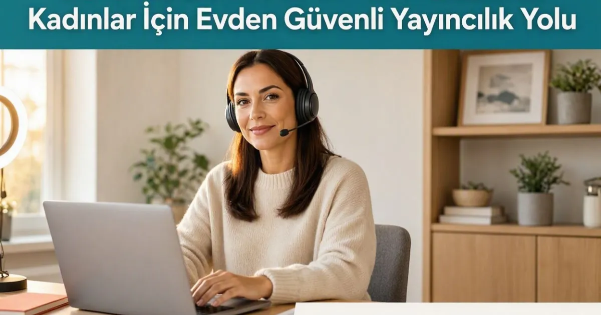 Görüntülü Sohbet ile Para Kazanma: Kadınlar İçin Evden Güvenli Yayıncılık Yolu