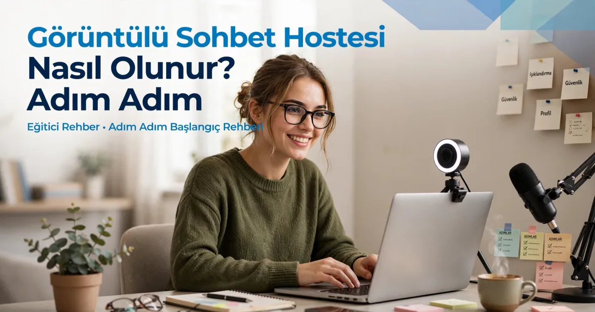 Görüntülü Sohbet İş: Evden Dijital Yayıncılıkla Para Kazanma Yöntemi