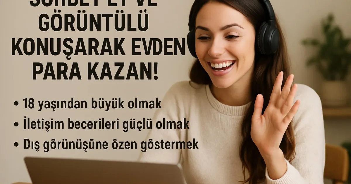 Görüntülü Sohbet Operatörü Alımı