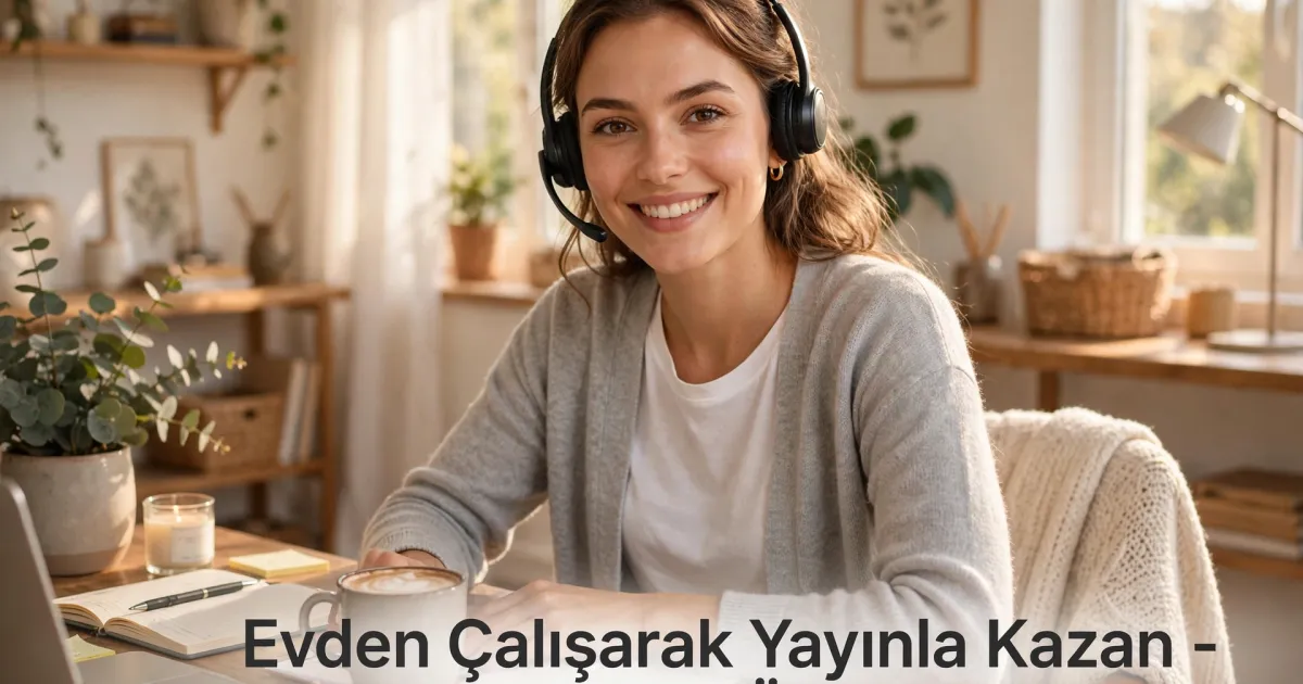 Görüntülü Sohbet Operatörü Olarak Para Kazanma: Evden Kadınlara Güvenli Çalışma Fırsatı