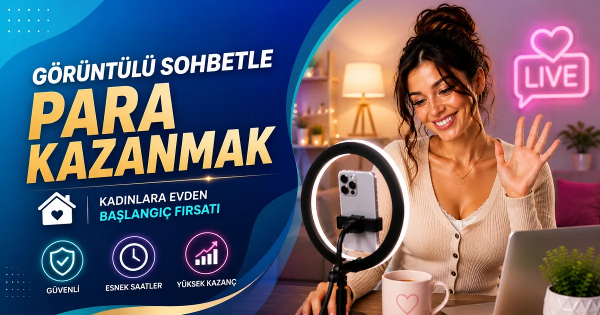 Görüntülü Sohbetle Para Kazanmak: Kadınlara Evden Başlangıç Fırsatı
