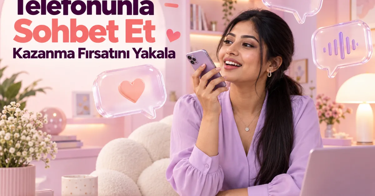 İnternette Sohbet Ederek Para Kazanma: Kadınlar İçin Evden Güvenli Dijital Gelir Yöntemleri