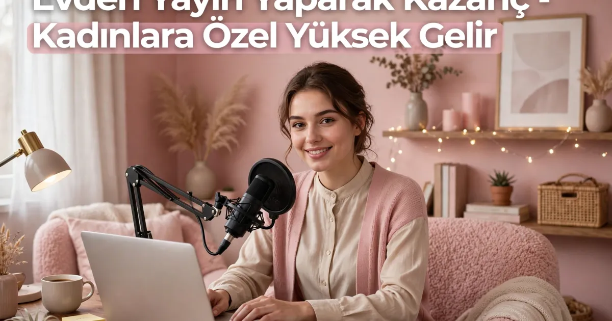 Konuşarak Para Kazanılan Uygulamalar: Evden Kadınlara Uygun Gerçekçi Gelir Yolu