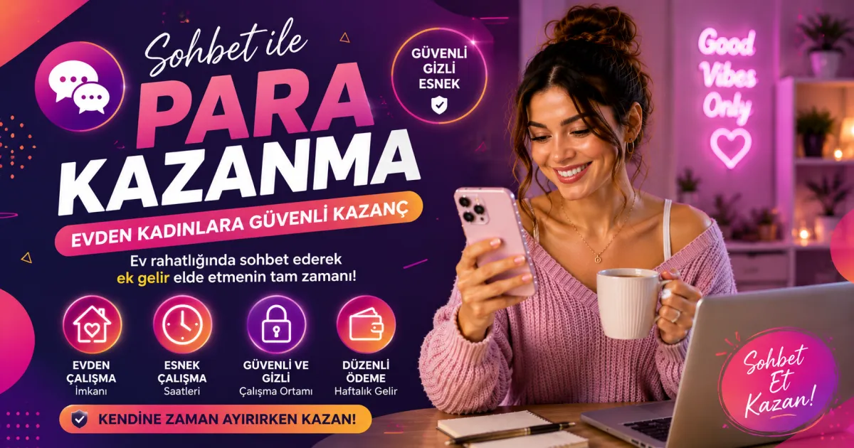 Sesli Sohbet ile Para Kazanma: Evden Kadınlara Güvenli ve Esnek Kazanç Yolu