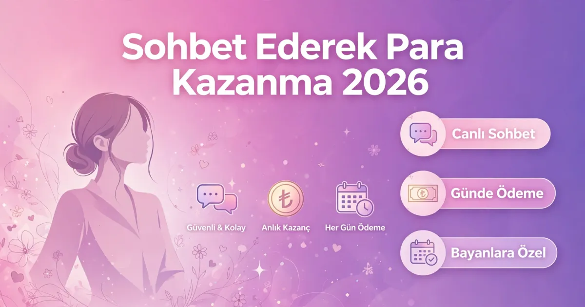 Sohbet Ederek Para Kazanma 2026