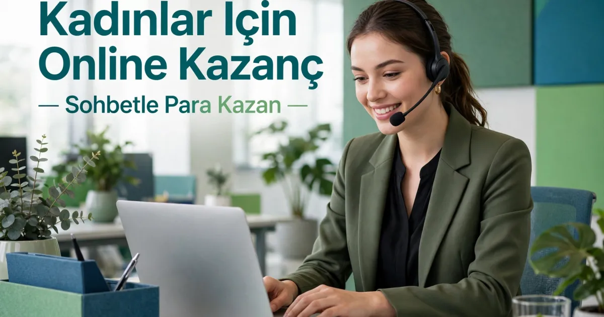 Sohbet Ederek Para Kazanma: Evden Kadınlar İçin Pratik Dijital Yöntemler