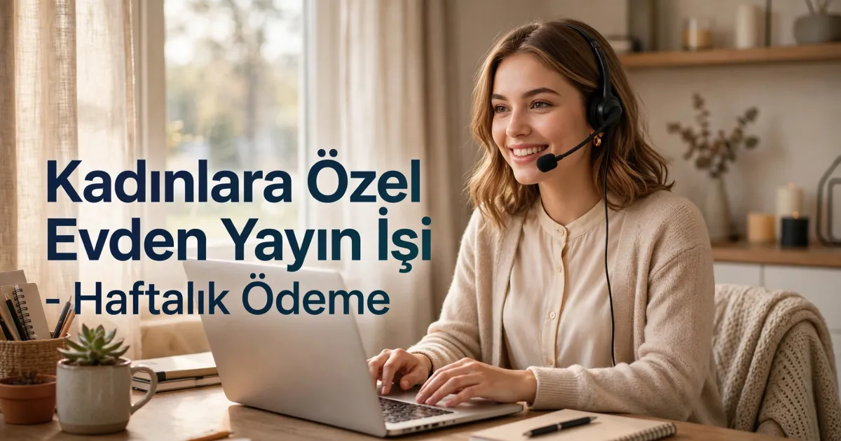 Telefondan Canlı Yayın Yaparak Para Kazanma 2026 - Evden Yayın