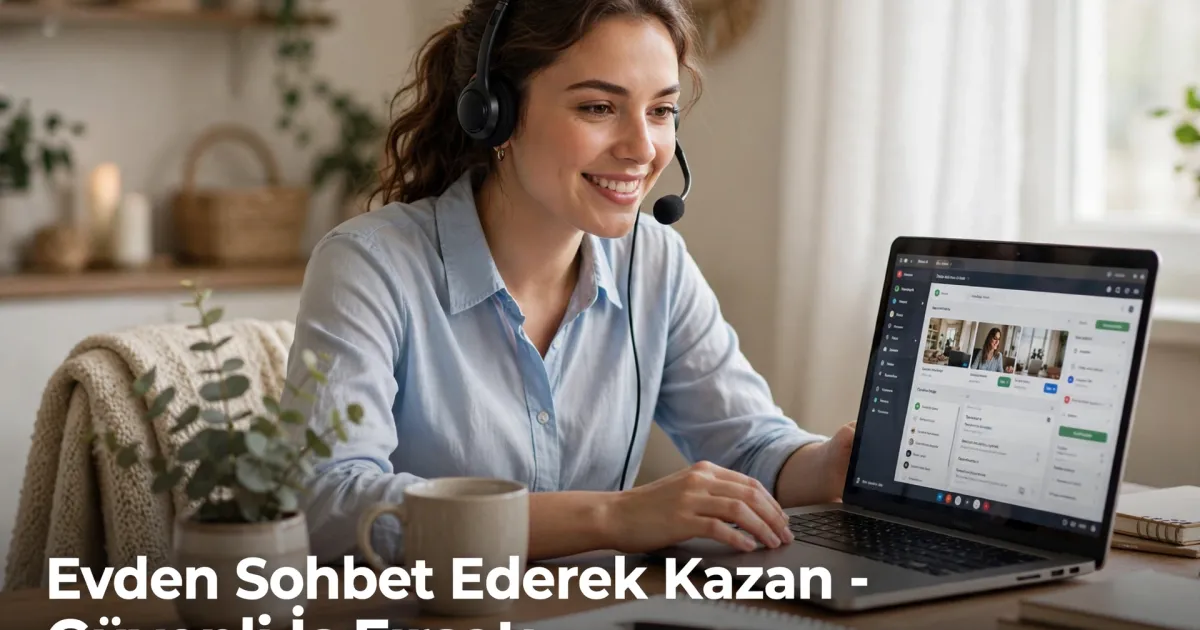 Yazışarak Para Kazanma: Evden Kadınlara Güvenli Mesaj Operatörlüğü Rehberi