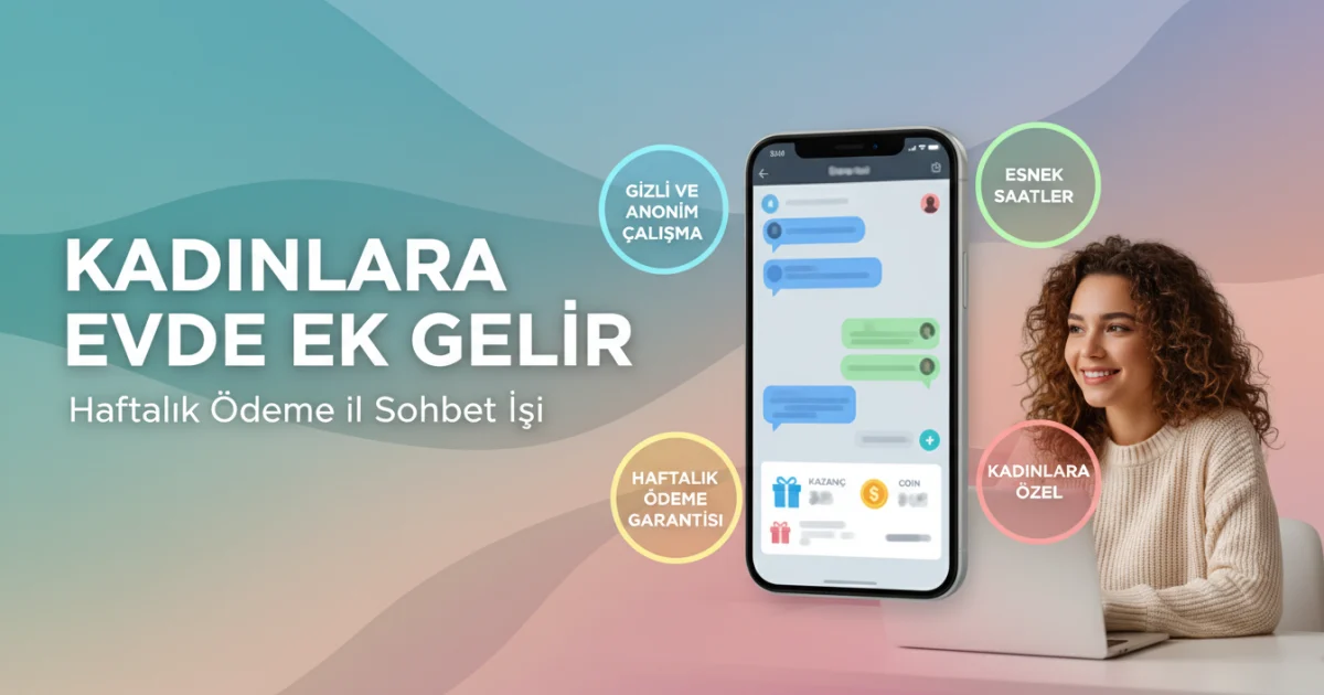 Kadınlara Evden Ek Gelir: Haftalık Ödeme ile Sohbet İşi Nasıl Yapılır?