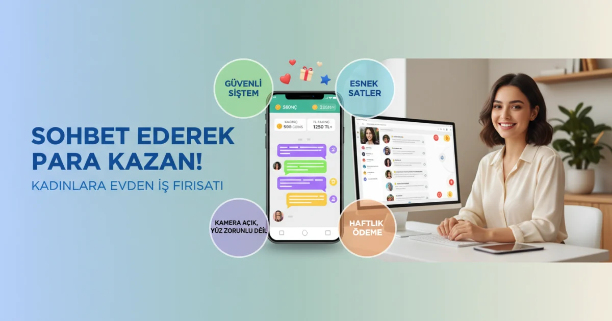 Sohbet Ederek Para Kazanma Uygulamaları: Kadınlara Evden Dijital Gelir Trendleri ve Güvenlik İpuçları