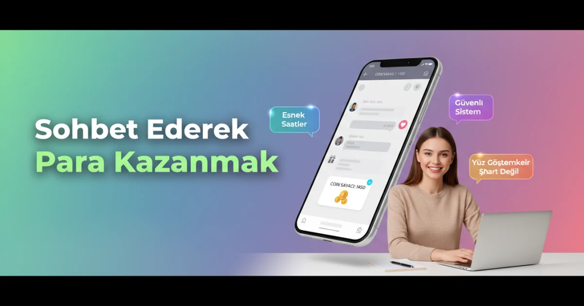 Sohbet Ederek Para Kazanmak: Kadınlara Evden Dijital Gelir için Pratik Rehber