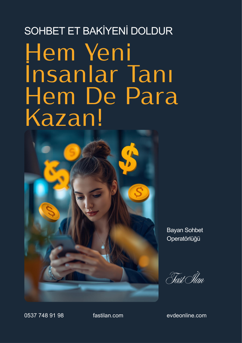 Bayan Görüntülü Çalışma Arkadaşları Aranıyor