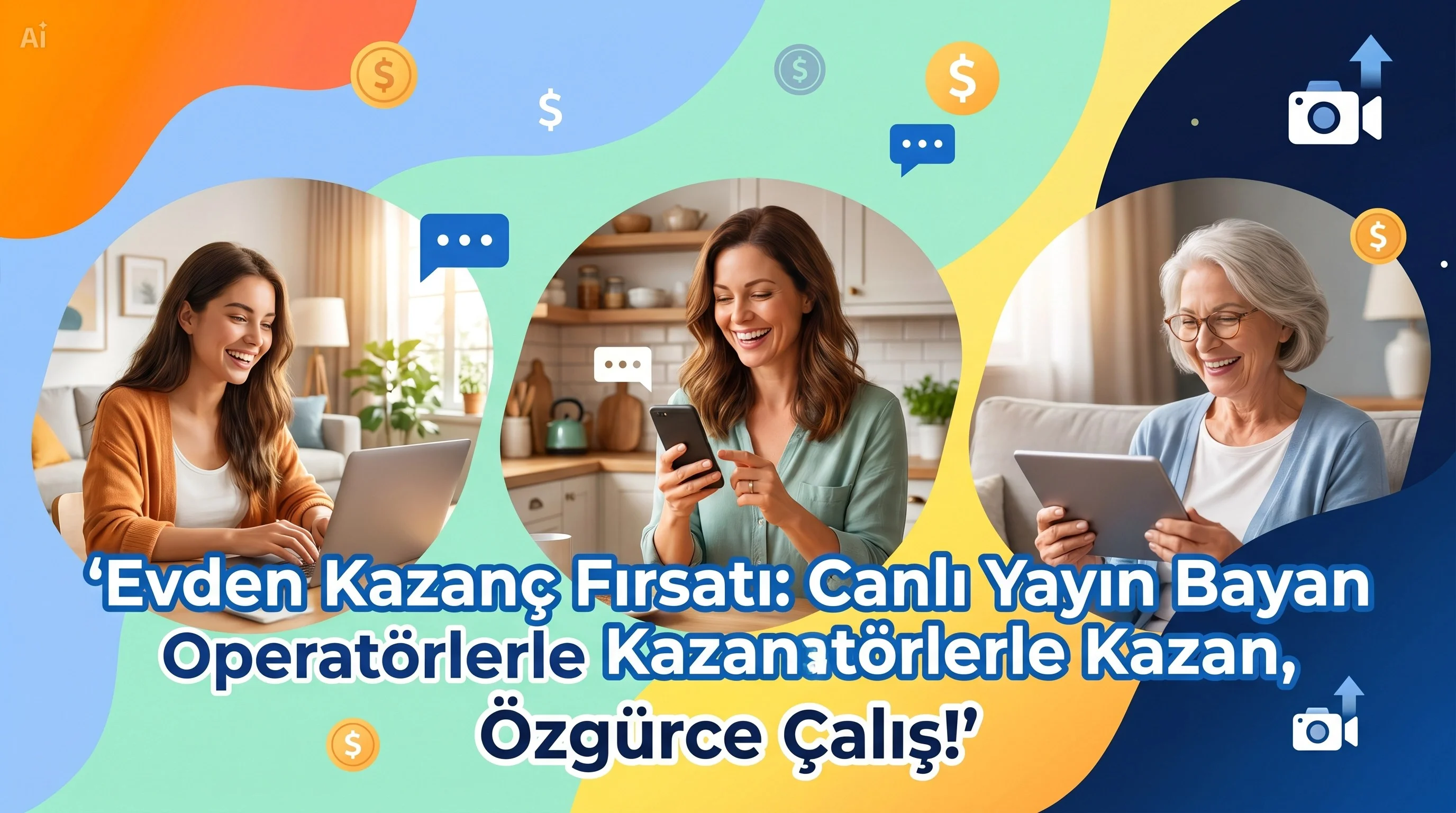 Evden Sohbet Ederek Para Kazanma | Esnek Çalışma İmkanı