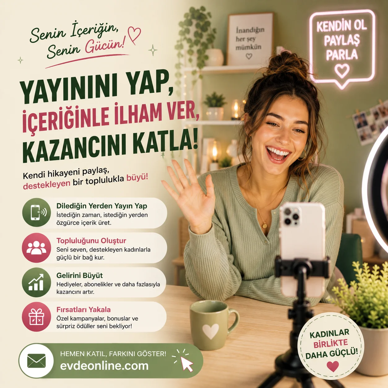 Evden Çalışarak Kendi İşinin Patronu Ol! 👩‍💻✨