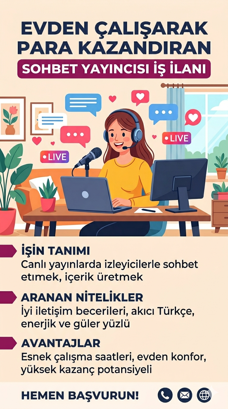 Canlı Yayın Operatörlüğü