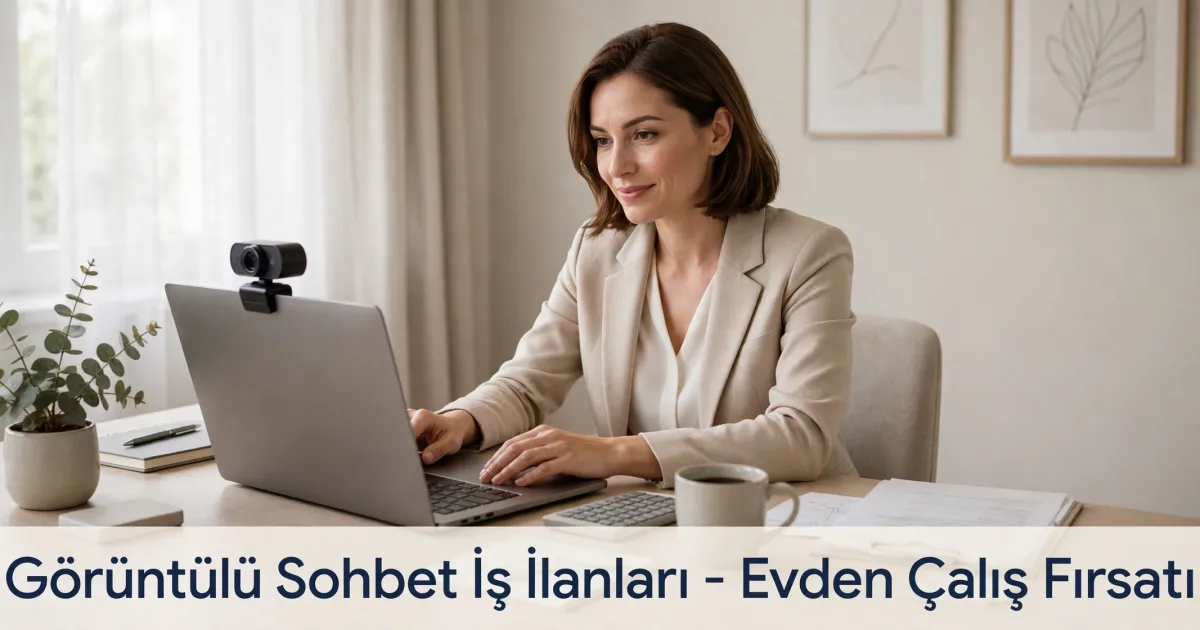 Görüntülü Konuşarak Para Kazanma: Kadınlara Evden Dijital Gelir Rehberi